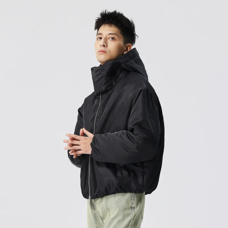 XINYINSU Puffer Jacket Coat Unisex Black-5