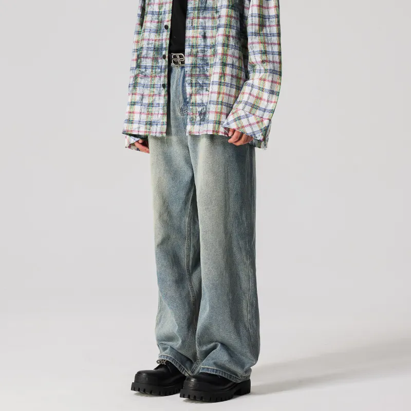 XINYINSU Jeans Unisex-7