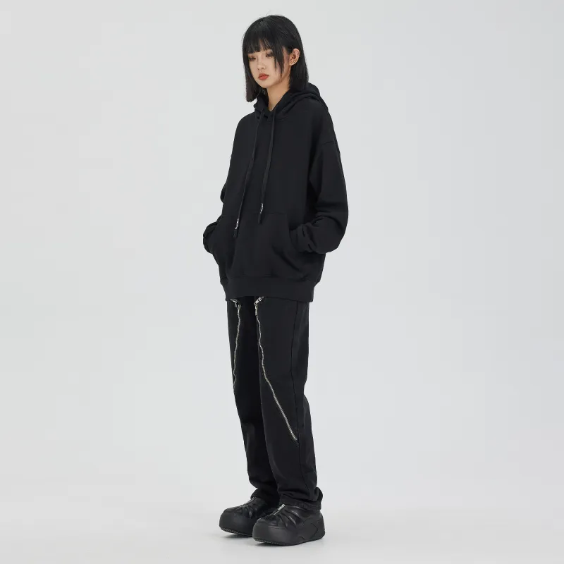 XINYINSU Jeans Unisex Black-5