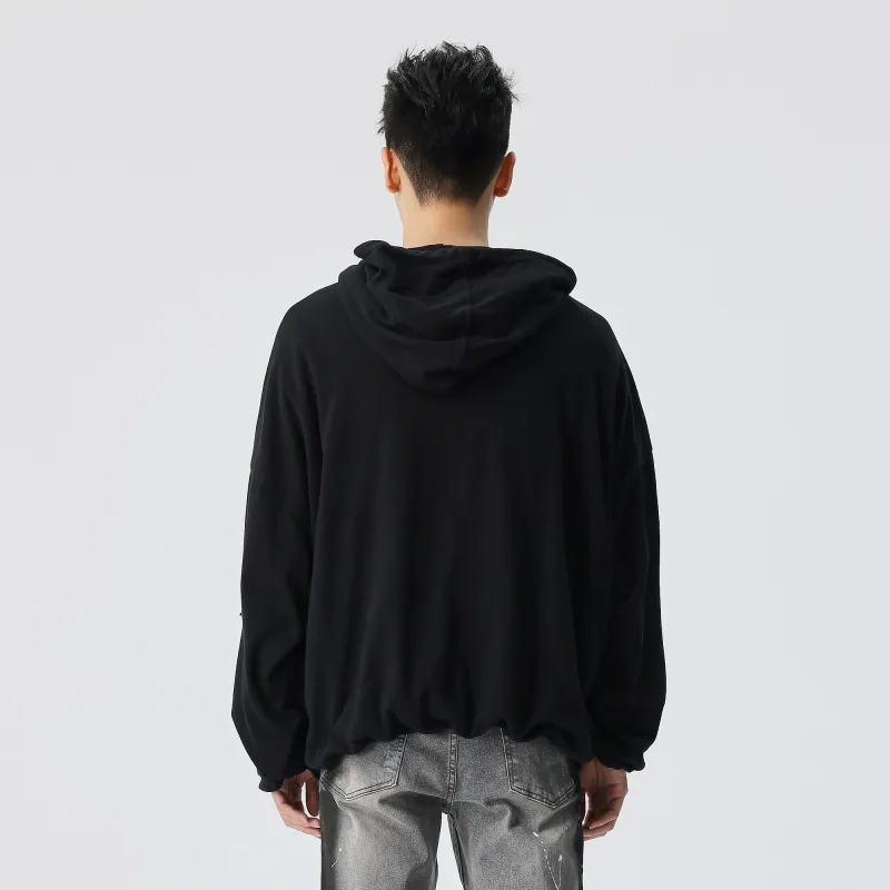 XINYINSU Sweatshirt Unisex Black-4