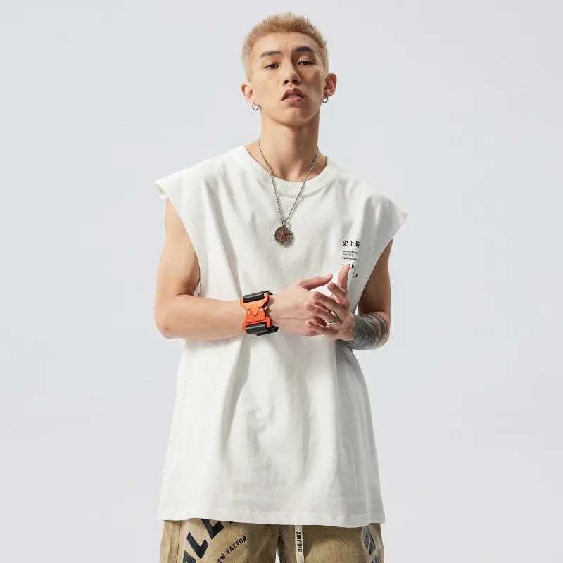 XINYINSU X SHISHANGZUIQIANG Tank Tops Unisex-3
