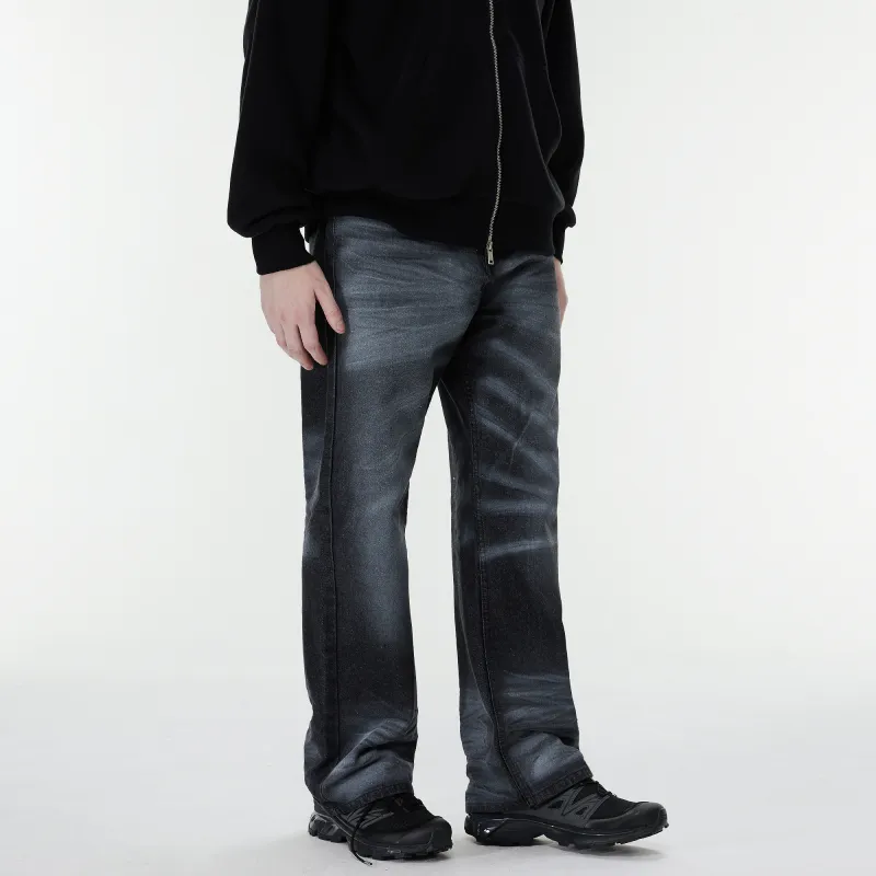 XINYINSU 24FW Jeans Unisex Black-4