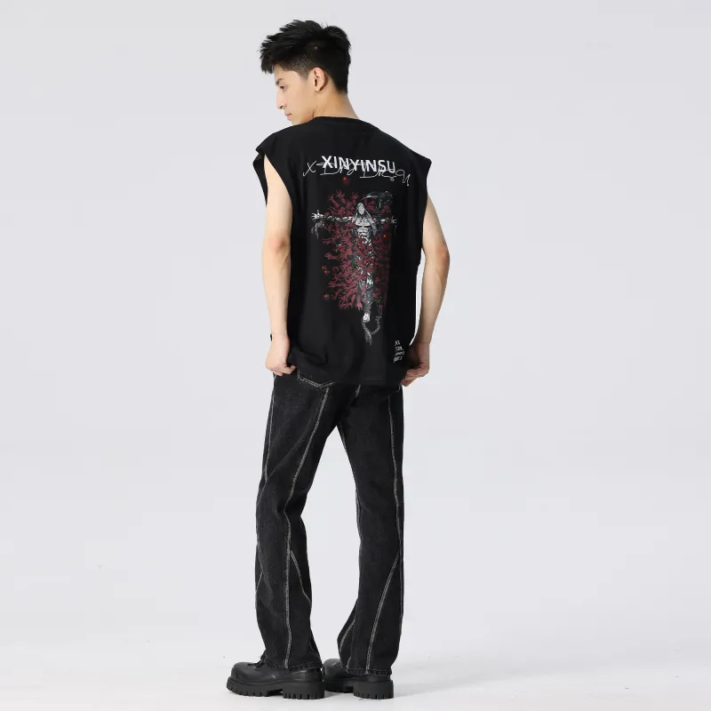 XINYINSU X SHISHANGZUIQIANG Tank Tops Unisex-11