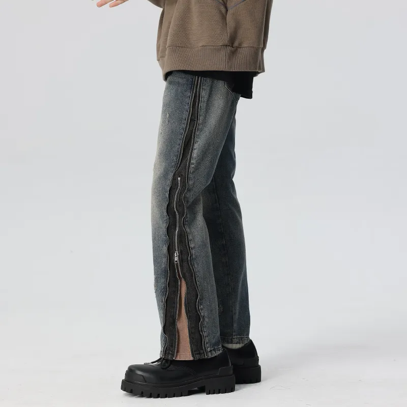 XINYINSU Jeans Unisex-8