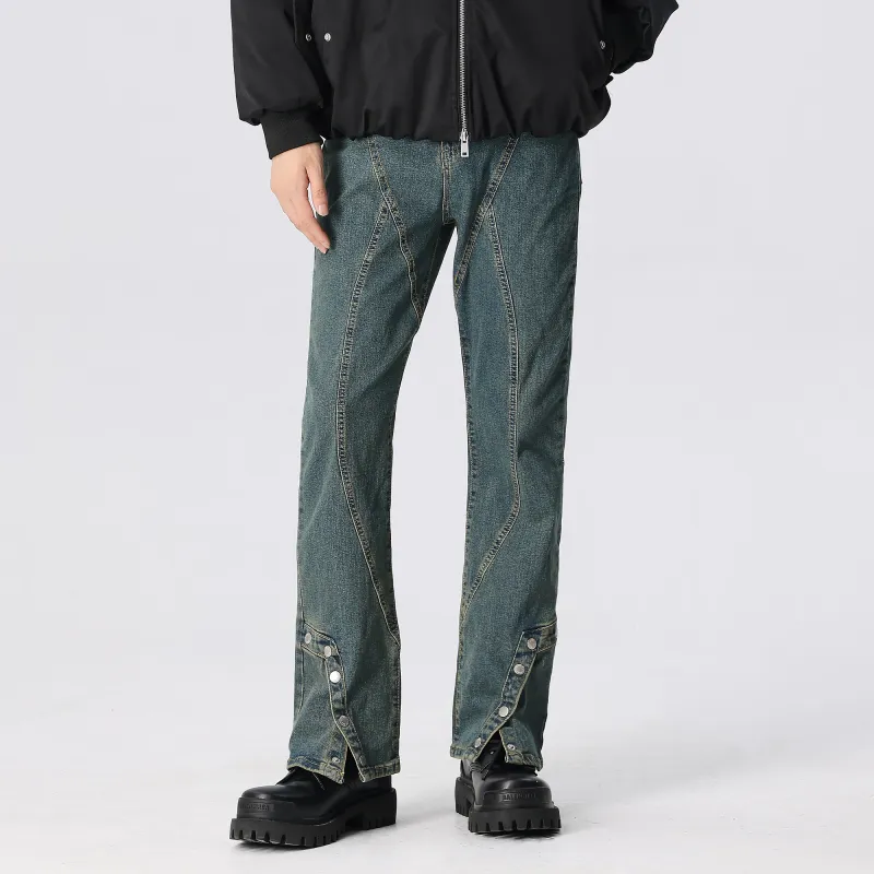 XINYINSU Jeans Unisex-3