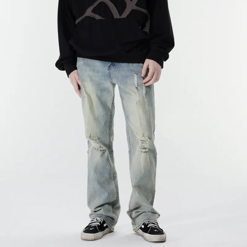 XINYINSU Jeans Unisex-5