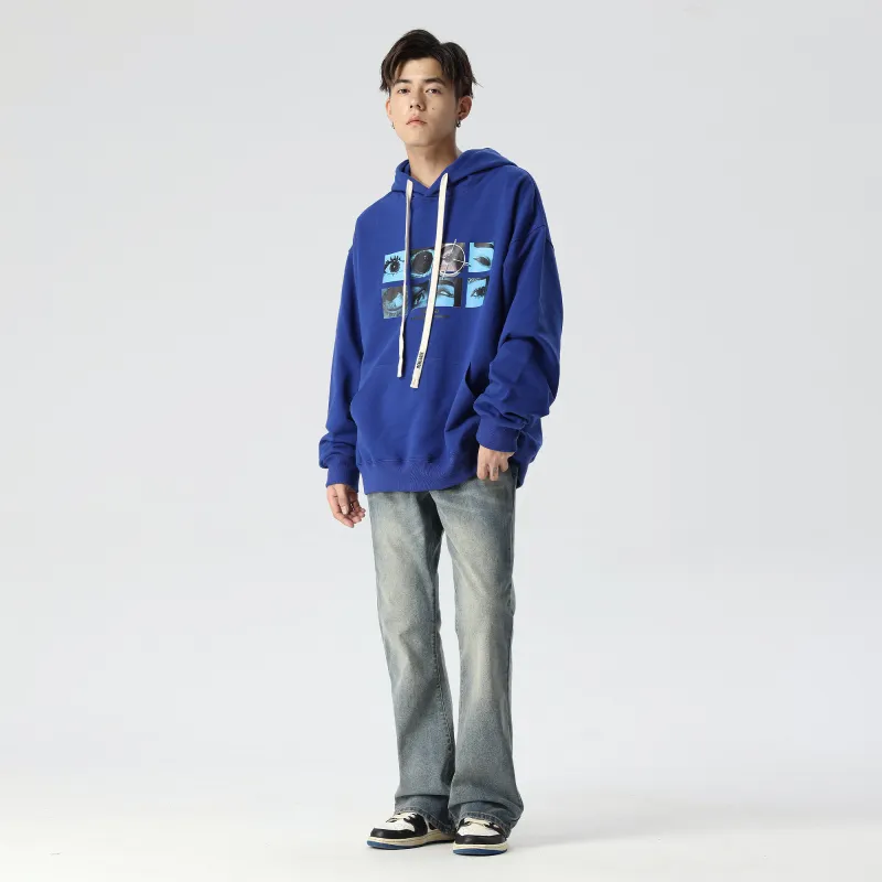XINYINSU Sweatshirt Unisex Blue-18