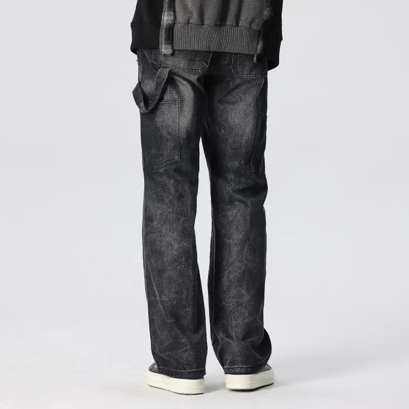XINYINSU Jeans Unisex-11