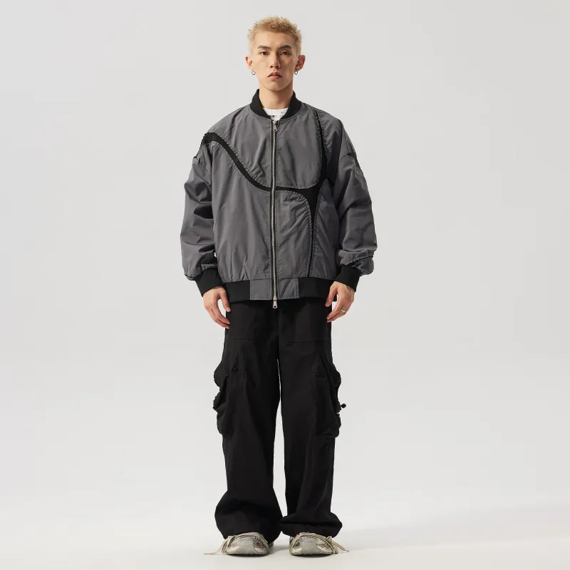 XINYINSU Jackets Coats Unisex Gray-7
