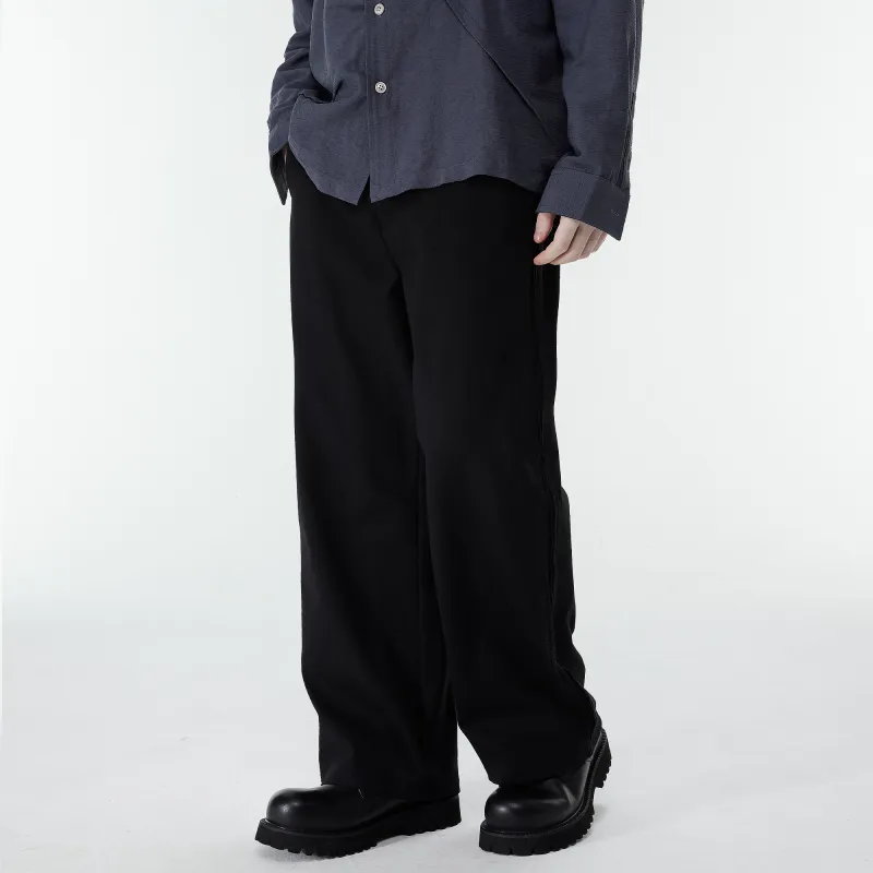 XINYINSU 24FW Casual Pants Unisex Black-5
