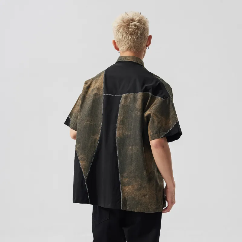 XINYINSU SS24 Shirt Summer Unisex Couple's Black-2
