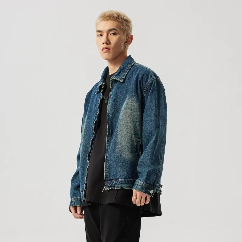 XINYINSU Denim Jacket Unisex Black-10