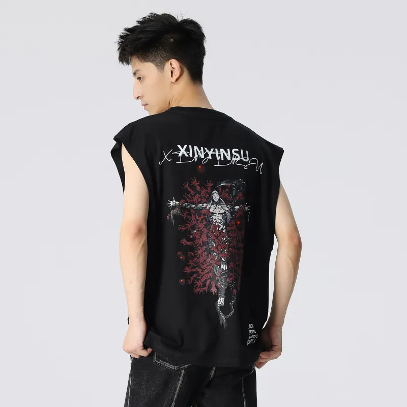 XINYINSU X SHISHANGZUIQIANG Tank Tops Unisex-7