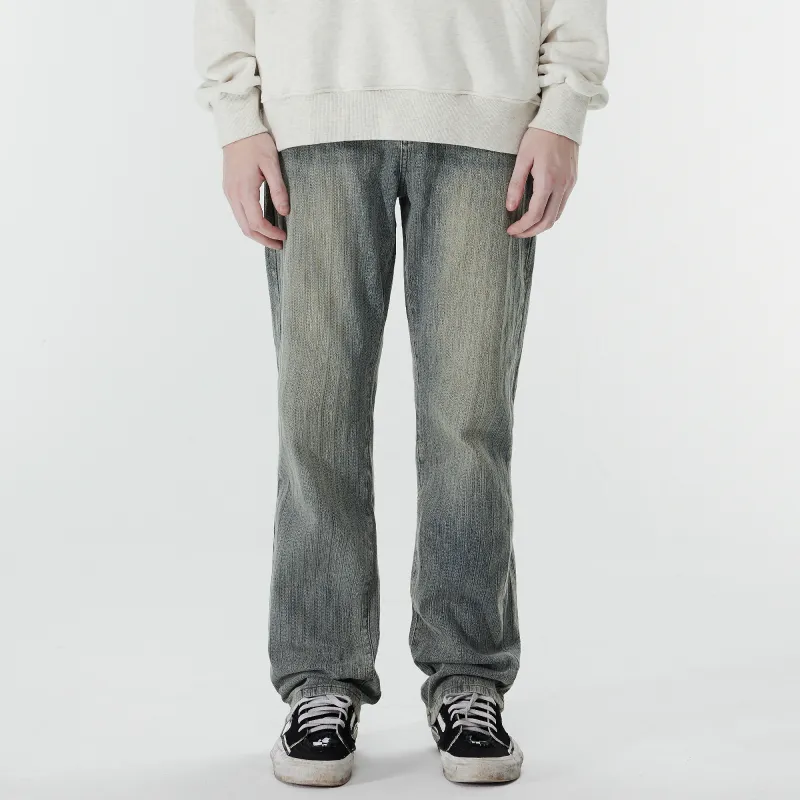 XINYINSU Jeans Unisex Dark Blue-4