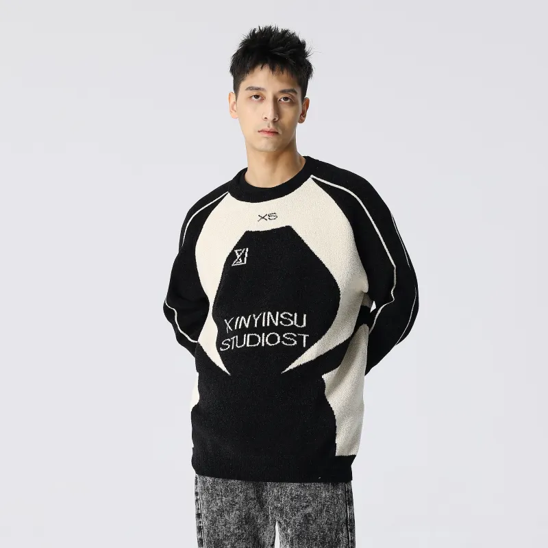 XINYINSU Sweaters Unisex Black-2