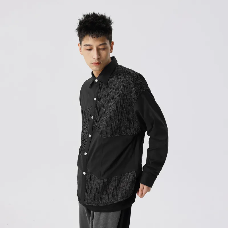 XINYINSU Shirts Unisex Black-4