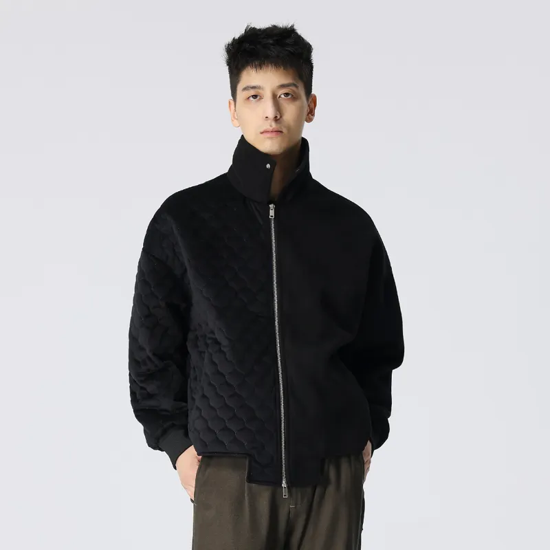 XINYINSU Jackets Coats Unisex Black-4
