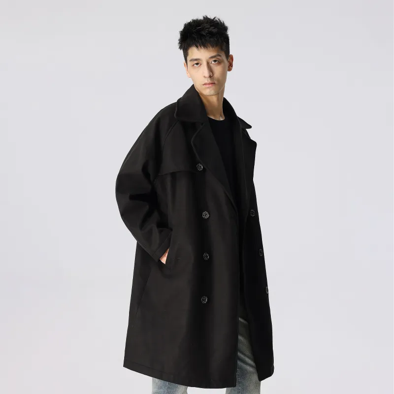 XINYINSU Coats Unisex Black-2