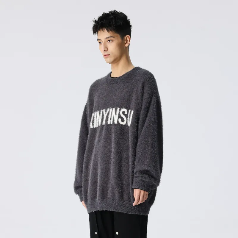 XINYINSU Sweaters Unisex Gray-3