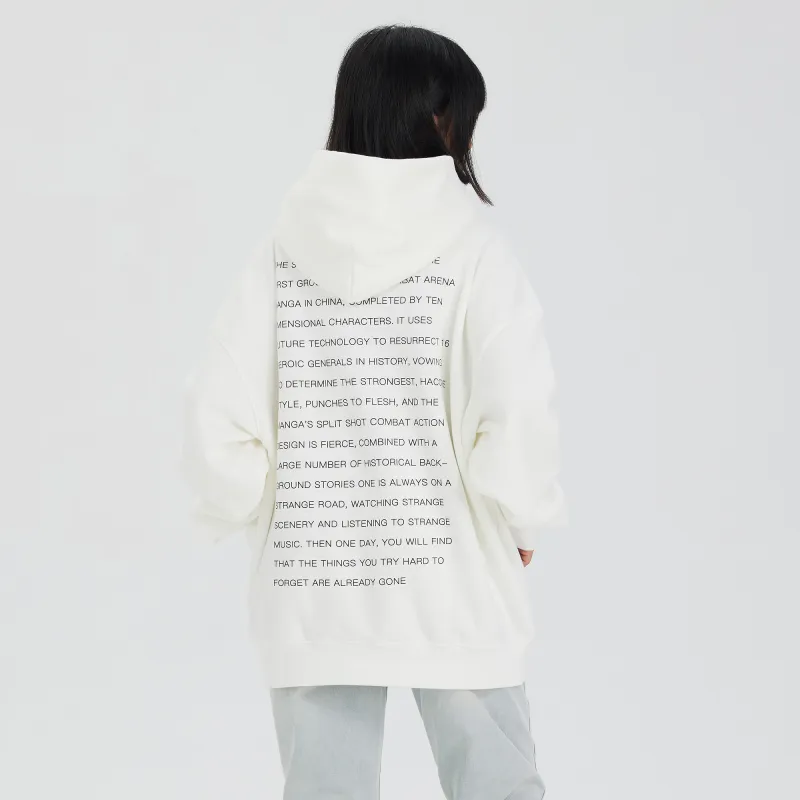 XINYINSU American Hoodie Unisex Black-8