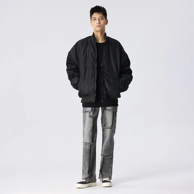 XINYINSU Jeans Unisex Yellow Mud-9
