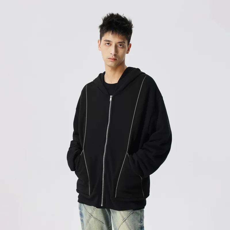 XINYINSU Sweatshirt Unisex Black-2