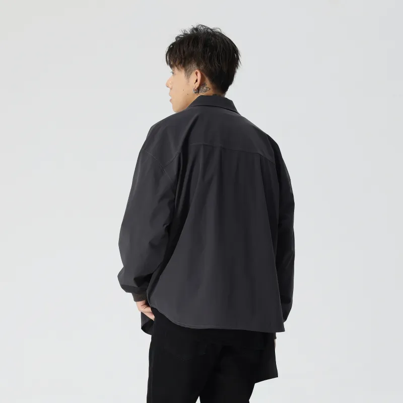 XINYINSU Shirts Unisex Gray-5