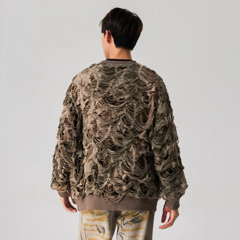 XINYINSU 24FW Sweatshirt Unisex Green-4