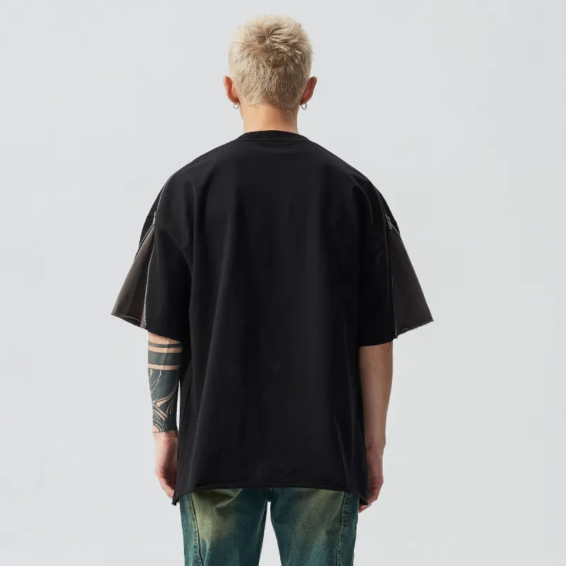 XINYINSU SS24 T Shirt Unisex Black-2