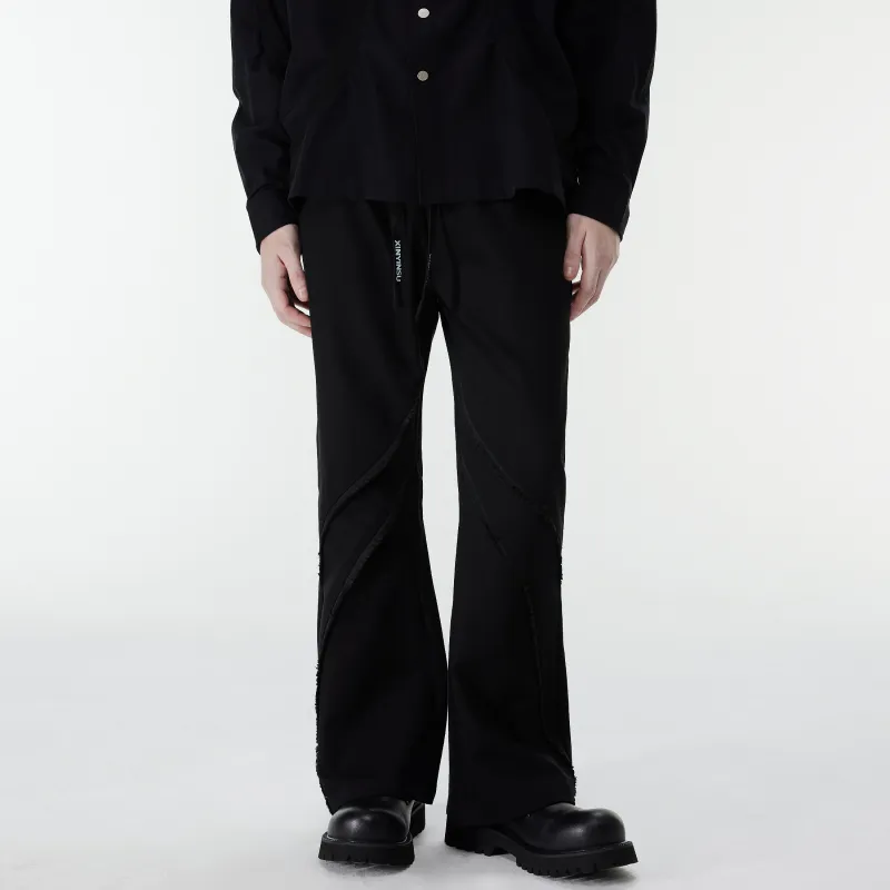 XINYINSU 24FW Casual Pants Unisex Black-3