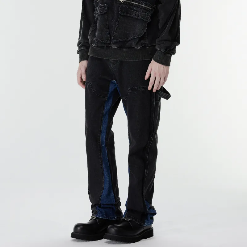 XINYINSU 24FW Jeans Unisex Black-2