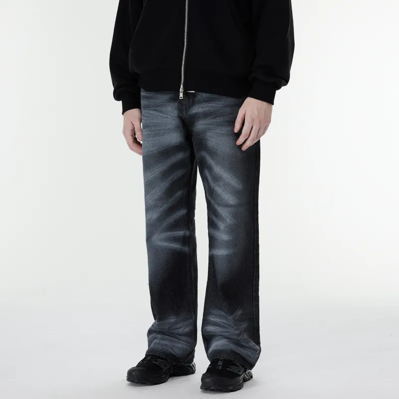 XINYINSU 24FW Jeans Unisex Black-3