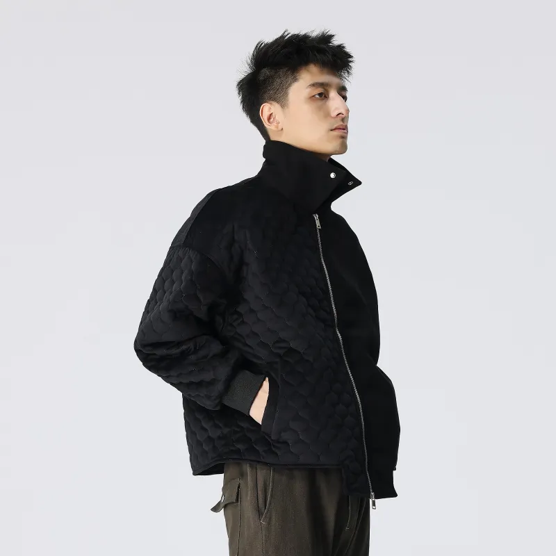 XINYINSU Jackets Coats Unisex Black-3