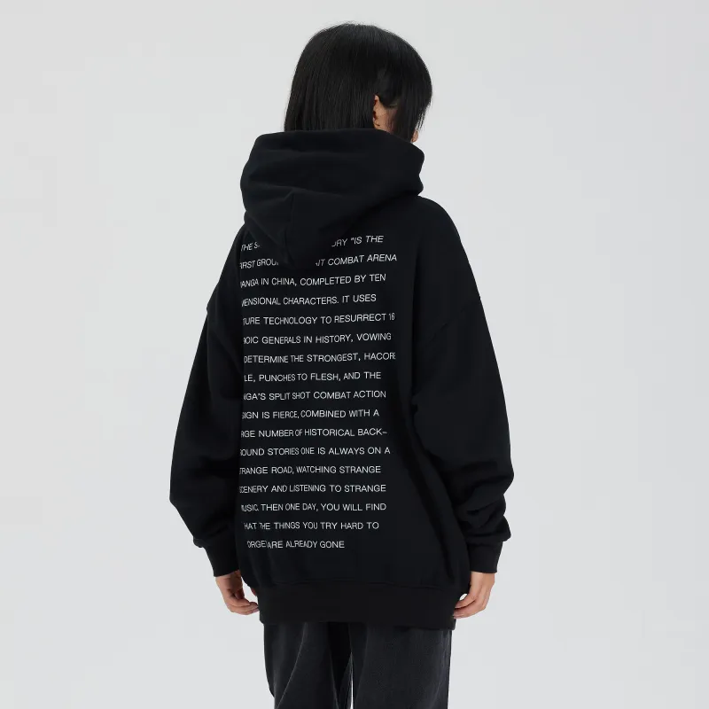 XINYINSU American Hoodie Unisex Black-2