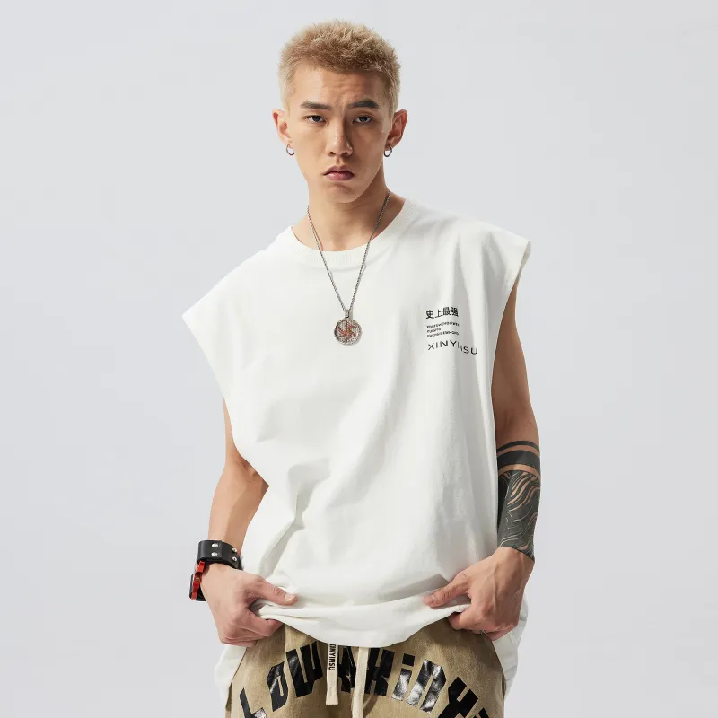 XINYINSU X SHISHANGZUIQIANG Tank Tops Unisex-1