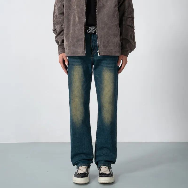 XINYINSU Jeans Unisex-12