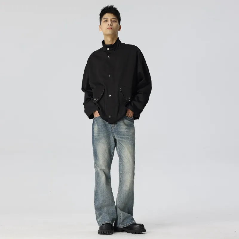 XINYINSU Jackets Unisex Black-6