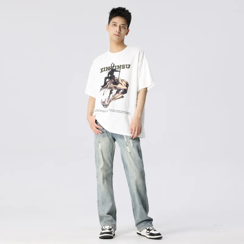 XINYINSU New Factor XINYINSU X The Strongest In History Joint Series T Shirts Unisex-7