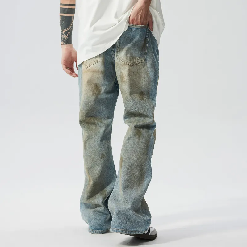XINYINSU Jeans Unisex Blue-4