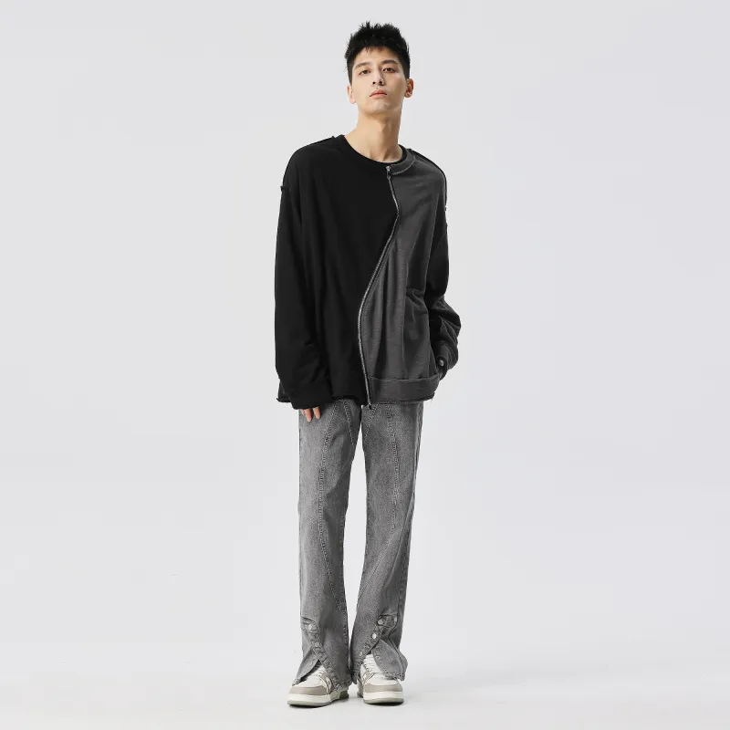 XINYINSU Jeans Unisex-13