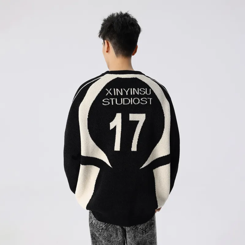 XINYINSU Sweaters Unisex Black-5