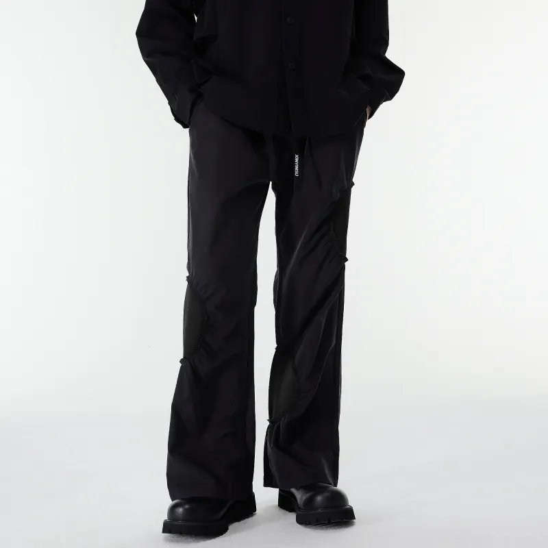 XINYINSU Wormhole Series 24FW Casual Pants Unisex Black-4