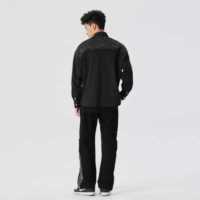 XINYINSU Shirts Unisex Black-7