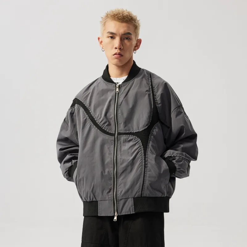 XINYINSU Jackets Coats Unisex Gray-4