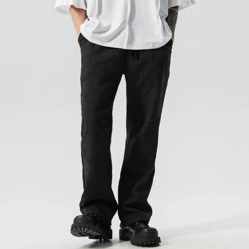 XINYINSU SS24 Casual Pants Unisex Black-2
