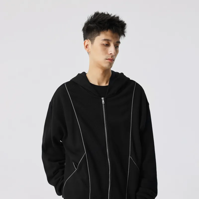 XINYINSU Sweatshirt Unisex Black-4