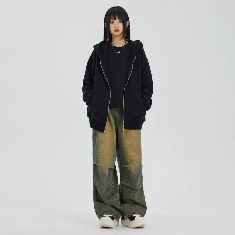 XINYINSU Jeans Unisex Dark Blue-7