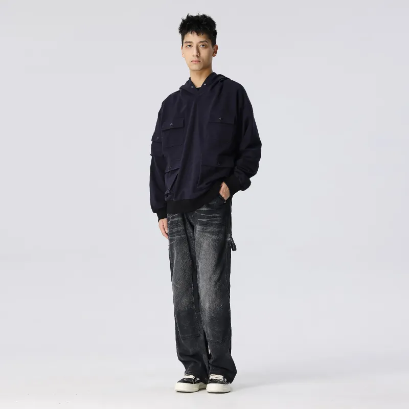 XINYINSU Jeans Unisex-10