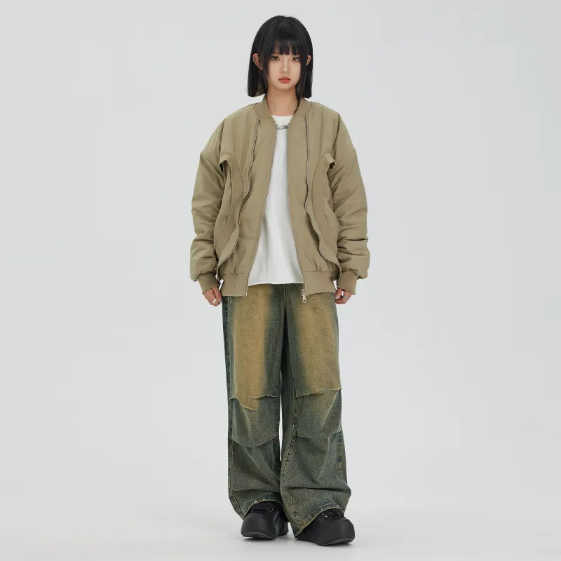 XINYINSU Jeans Unisex Dark Blue-8