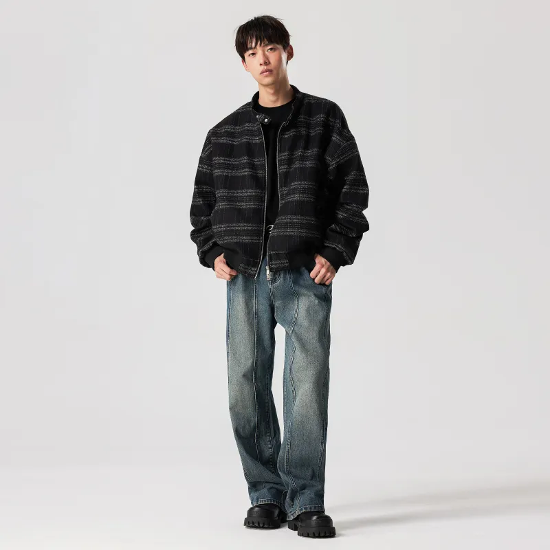 XINYINSU 24FW Jeans Unisex Dark Blue-7